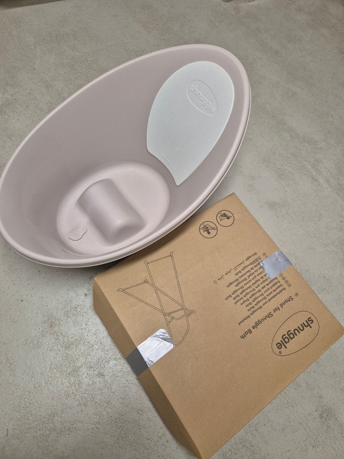 Bad + badhouder, Enfants & Bébés, Bains & Soins, Enlèvement