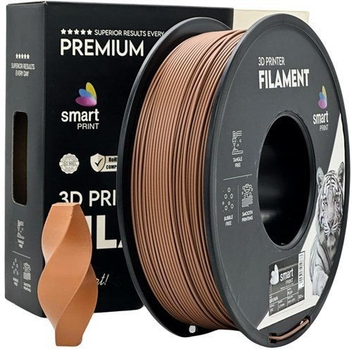 PLA+ brown | Smart Print, Computers en Software, 3D-printerbenodigheden, Ophalen of Verzenden, Nieuw, Filamentrollen