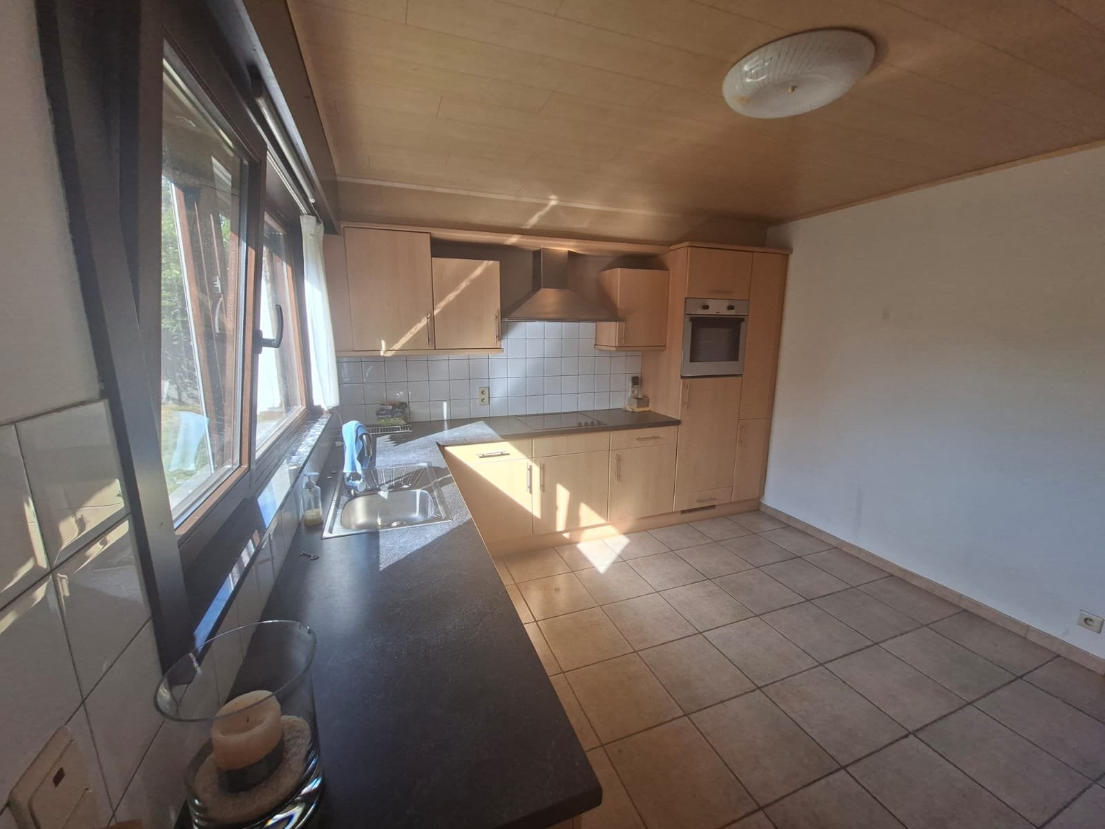 Keuken, Huis en Inrichting, Ophalen, Gebruikt, Overige materialen, Bruin