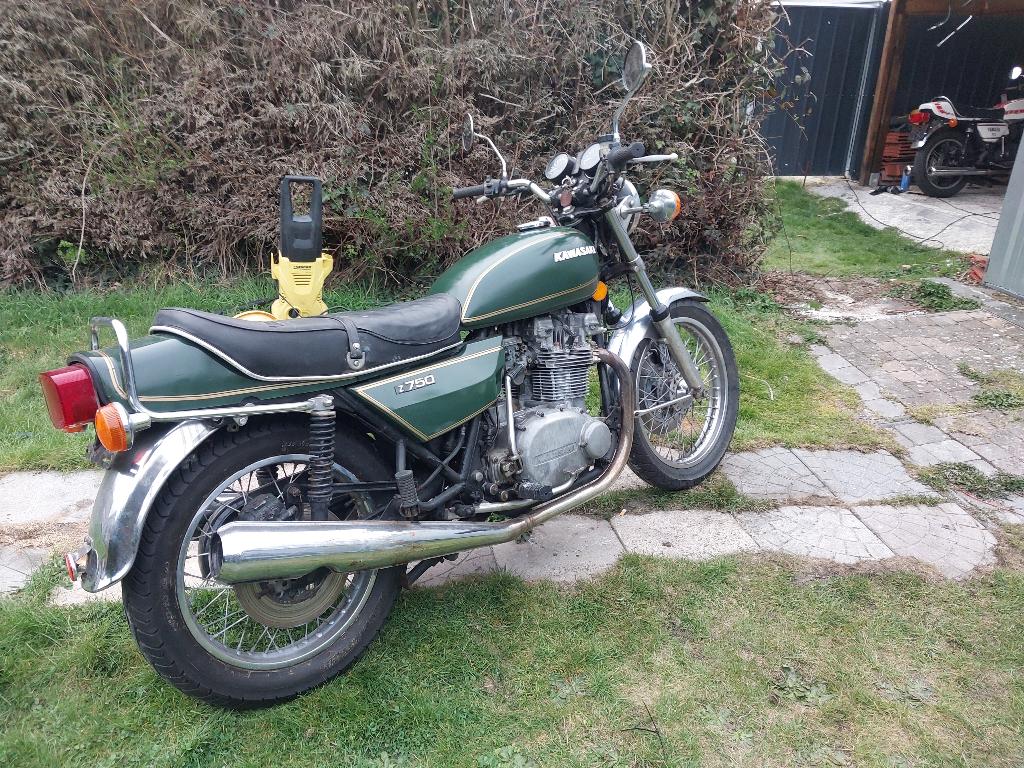 Kawasaki Z750B 1976, Motos, 750 cm³, Occasion, 2 cylindres, Particulier