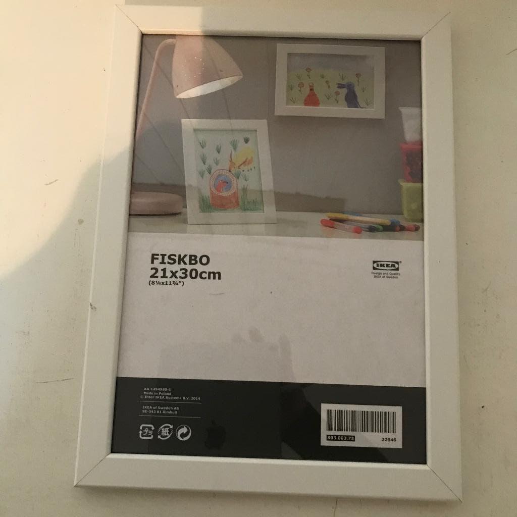 5 nouveaux IKEA FISKBO 4 de 30/40 et 1 de 21/30 cm, Enlèvement, Neuf, Moins de 50 cm, Moins de 50 cm