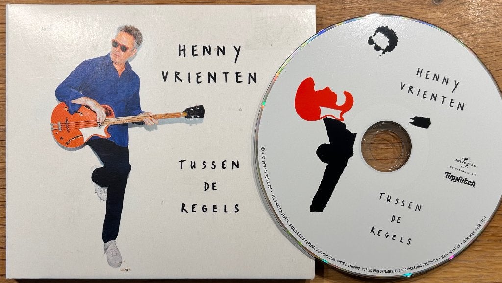 HENNY VRIENTEN - Tussen de regels ( CD ), Cd's en Dvd's, Digipak, Ophalen of Verzenden, Zo goed als nieuw, Pop