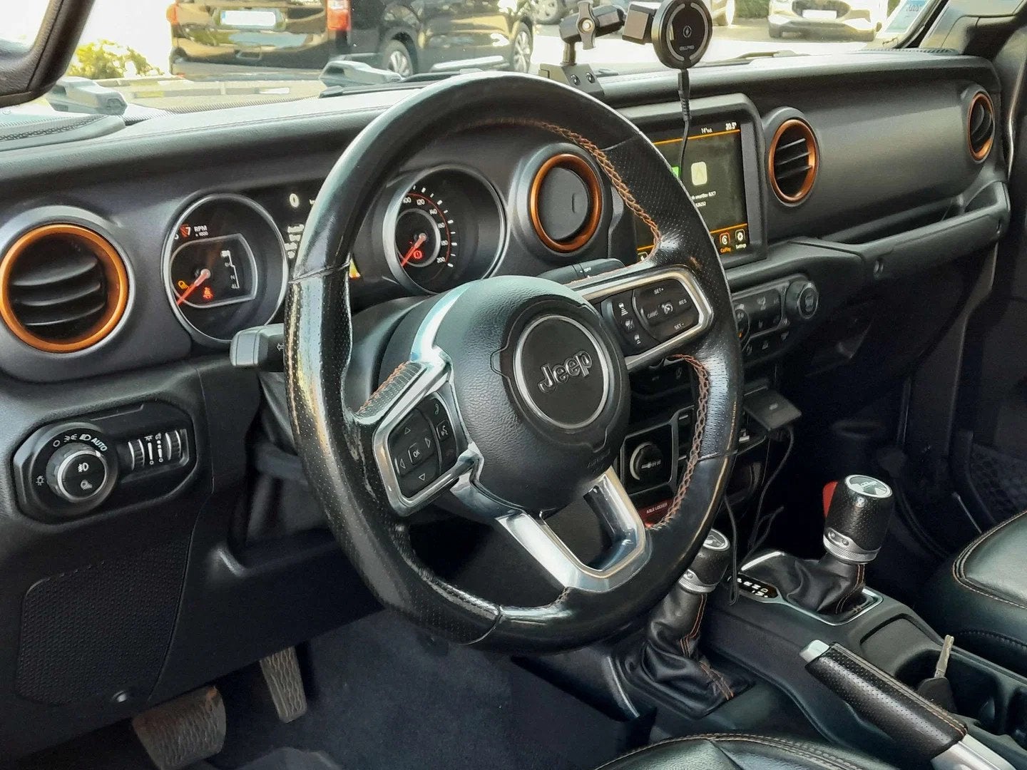 Jeep Gladiator Mojave (bj 2020, automaat), Automaat, 4 deurs, Gebruikt, Zwart