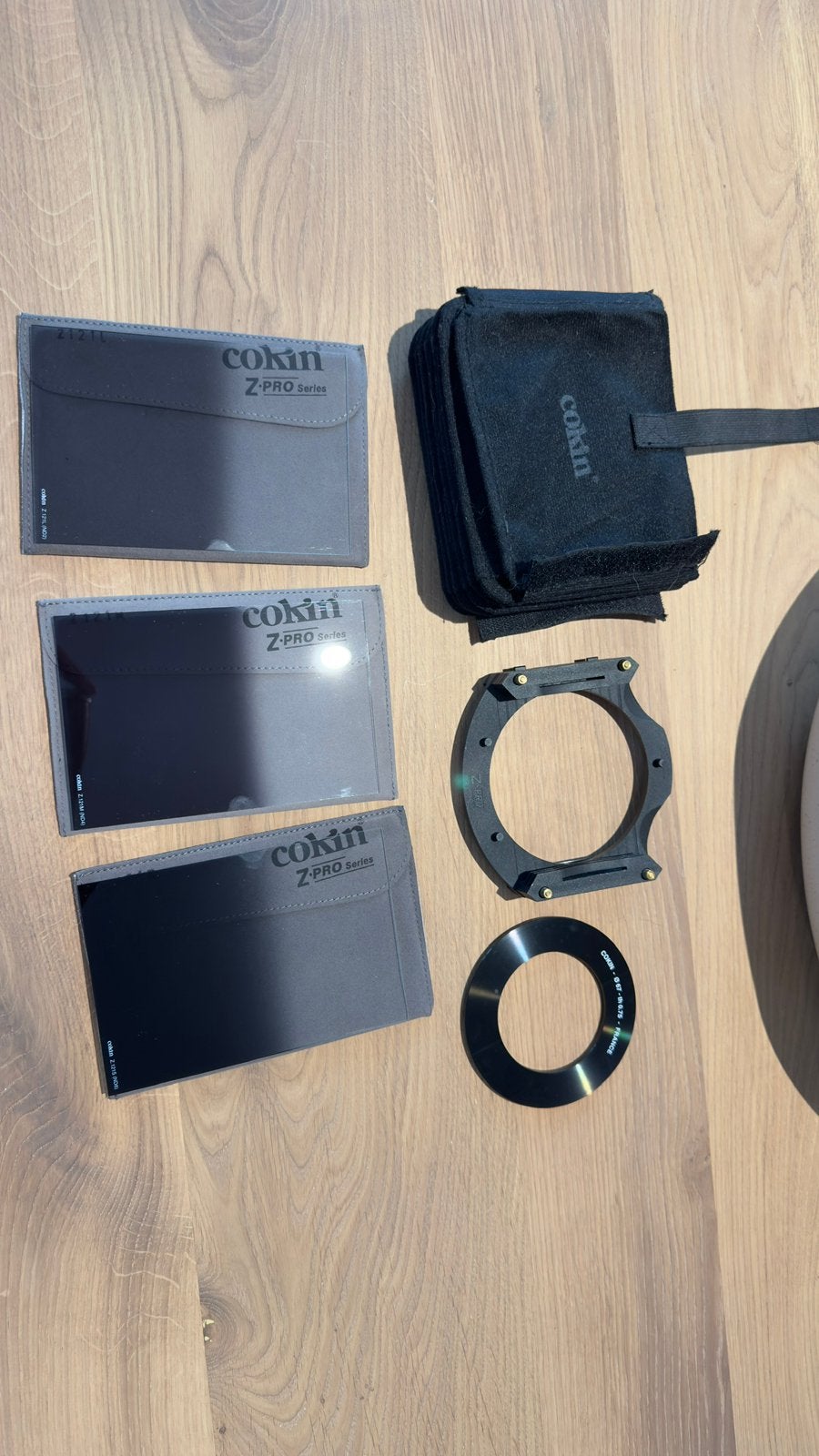 Cokin Z-pro grudual ND kit - 2, 4, 8 - adapter 67 + opberger, Enlèvement ou Envoi, Compatible avec porte-filtre, Comme neuf, 80 mm ou plus
