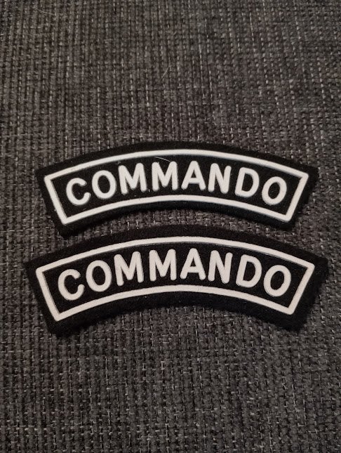 2 „Commando” -insignes, Ophalen of Verzenden, Landmacht, Embleem of Badge