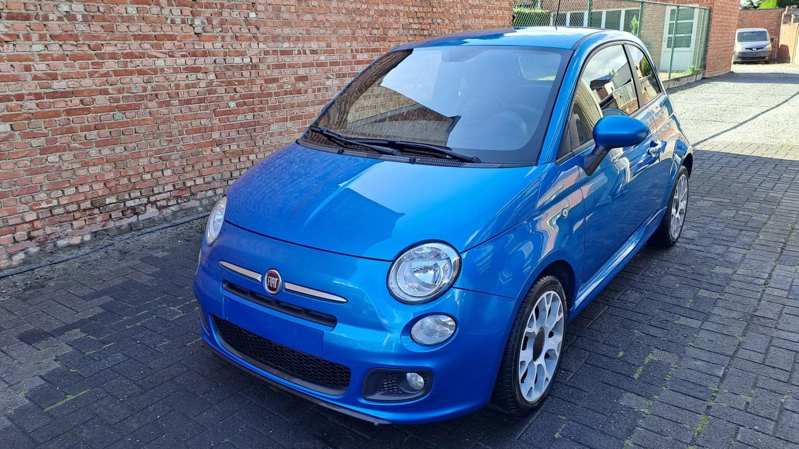 Fiat 500 1.2i Sport*Alu velgen*Airco*Navigatie*Topper*, Autos, Achat, Euro 6, Entreprise, 69 ch