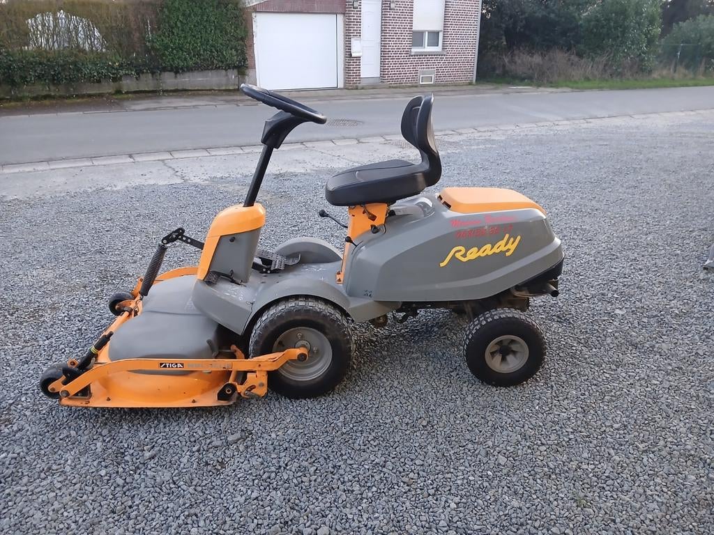 Stiga tractor grasmaaier, Ophalen, Gebruikt, Mulchfunctie, Minder dan 90 cm