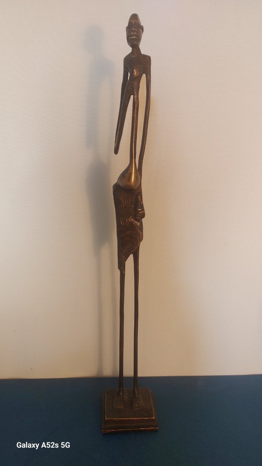 Figurine de style africain., Fait main, Sculpture, Afrique, Enlèvement ou Envoi