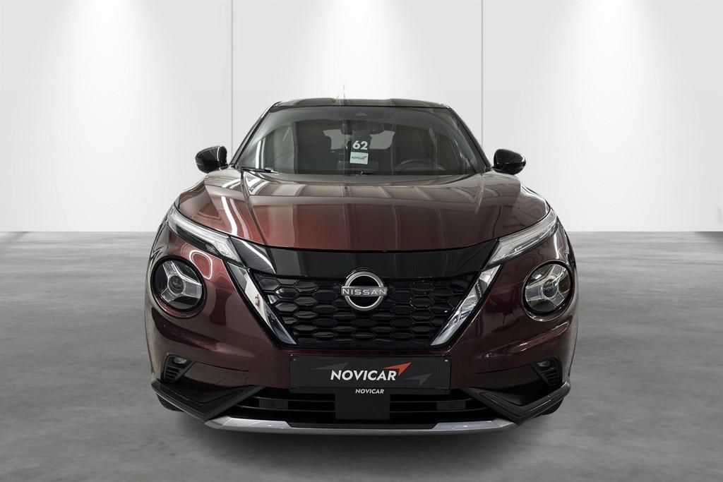 Nissan Juke 1.6i Hybrid N-Design - AUTO + GPS + CAMERA, Rouge, 750 kg, 109 g/km, 105 kW