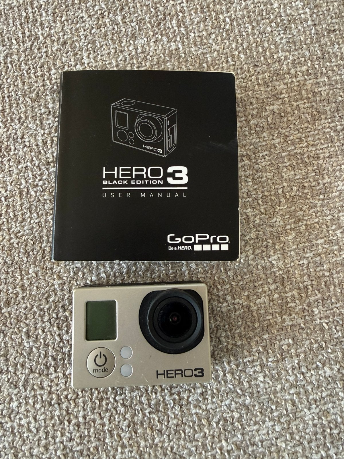 GoPro HERO3 Black Edition + veel accessoires, Ophalen, Gebruikt, GoPro