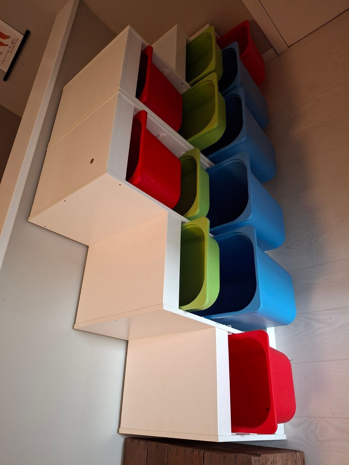 2 Ikea Trofast opbergcombinaties met lades, Enfants & Bébés, Chambre d'enfant | Commodes & Armoires, Enlèvement