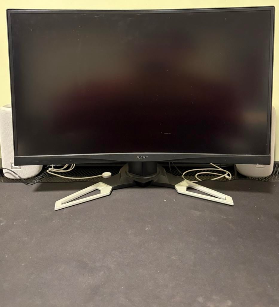 Acer curved 27 inch gaming monitor, Computers en Software, Monitoren, 101 t/m 150 Hz, VA, Full HD, Zo goed als nieuw