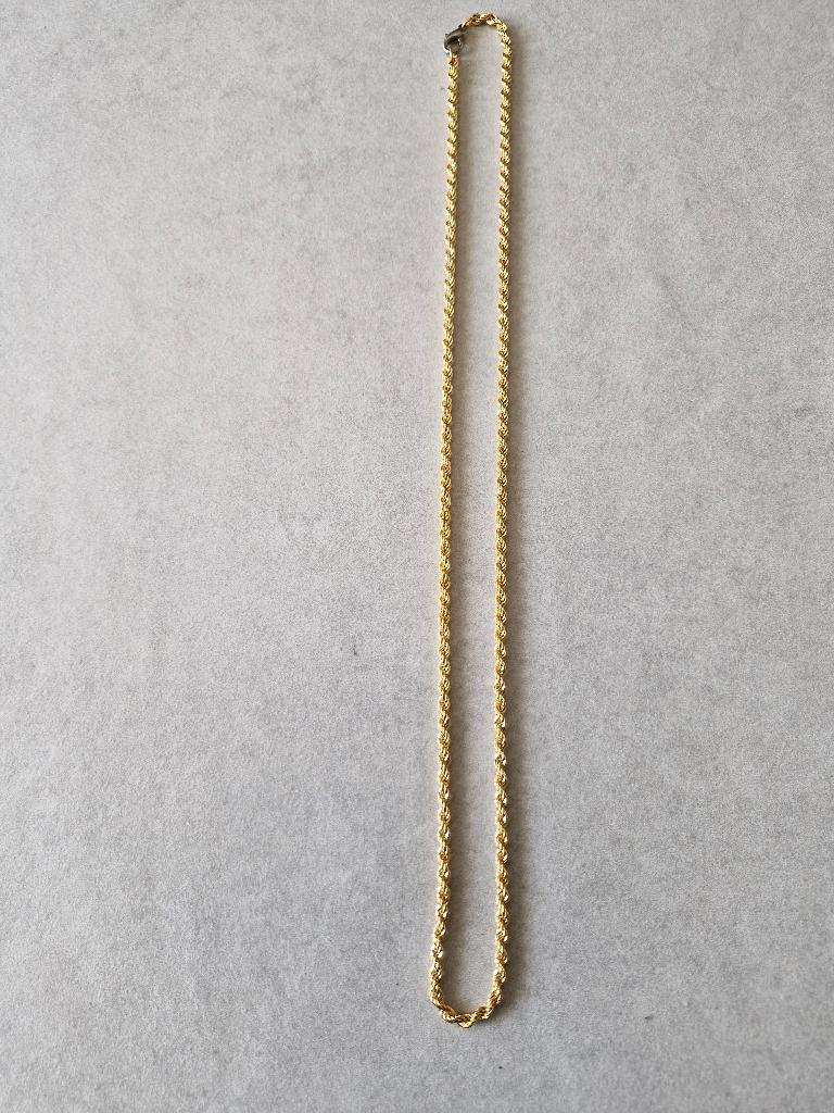 goudkleurige ketting, Verzenden, Goud
