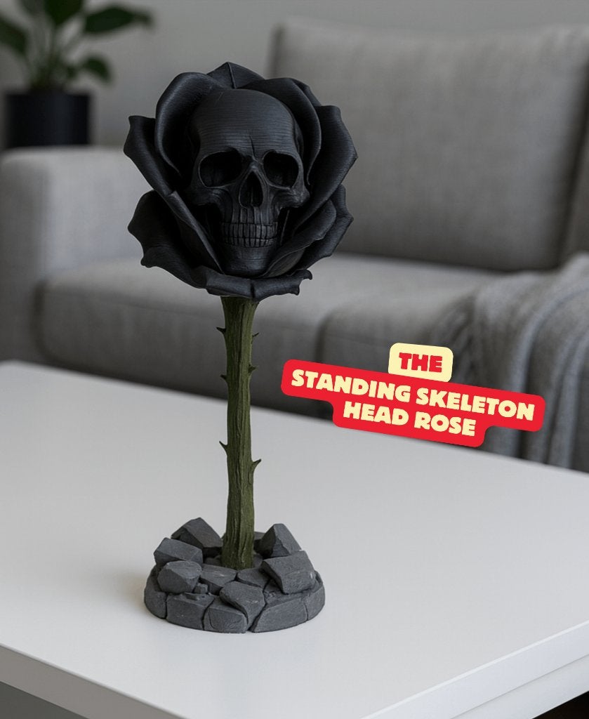 Forbidden Rose - Gotische Roos Met Schedel, Onbekend, EU, Nieuw, Ophalen of Verzenden, Onbekend