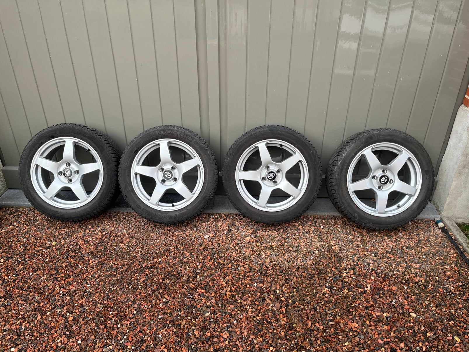 16inch 5-spaak velgen 4x100, Auto-onderdelen, Ophalen, Gebruikt