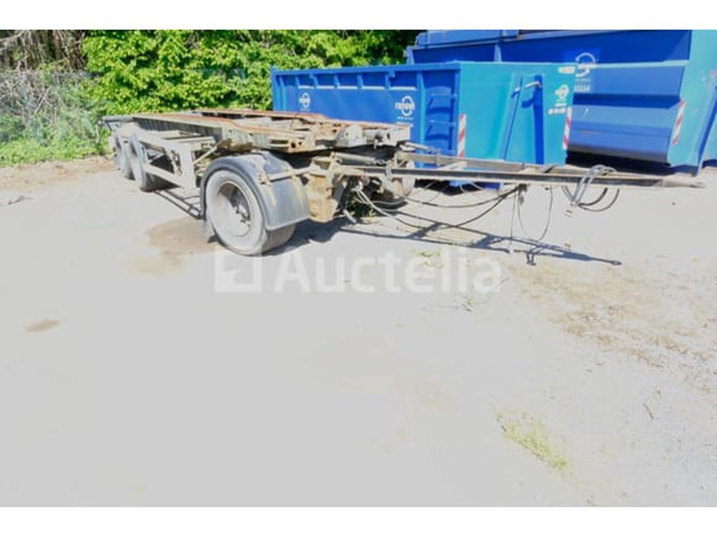 REF:6657 - Remorque porte container GS MEPPEL AIC-2700N, Autres marques, Achat, Entreprise, Autres carburants