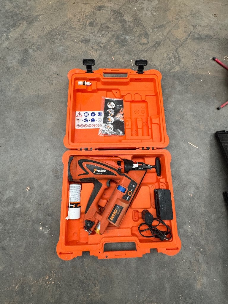 Paslode koppeschieter, Doe-het-zelf en Bouw, Gereedschap | Handgereedschap, Ophalen, Gebruikt, Tacker/nietmachine, Overige merken