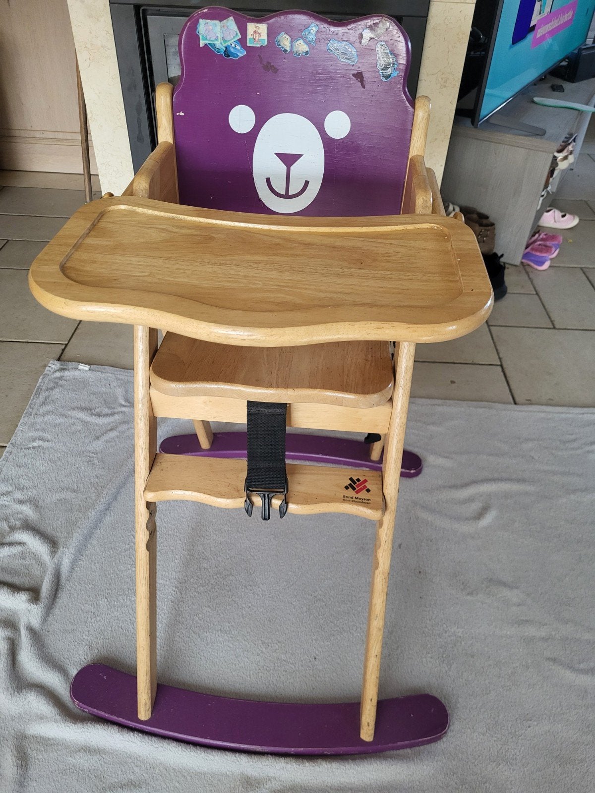 Houten kinderstoel, Kinderen en Baby's, Ophalen