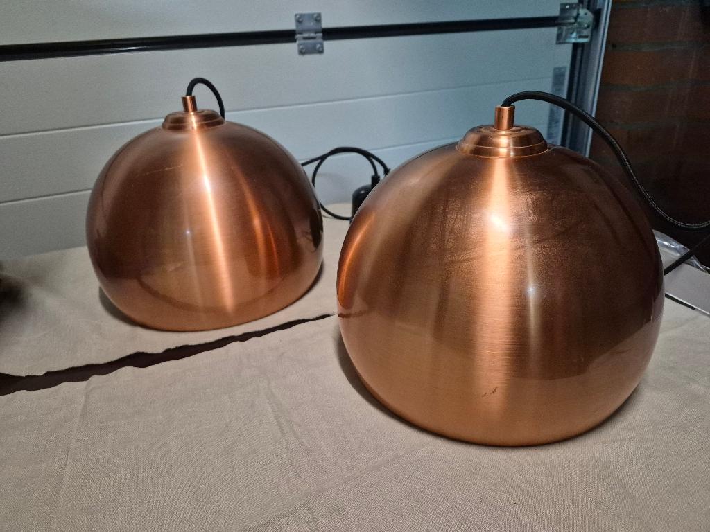 Hanglampen, merk zuiver, Huis en Inrichting, Gebruikt, Ophalen of Verzenden, Retro, Metaal