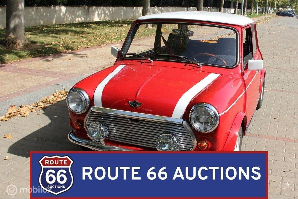 Mini 1000 De Luxe | 1973 | Route 66 Auctions, Auto's, Zwart, Bedrijf, Handgeschakeld, Overige carrosserie