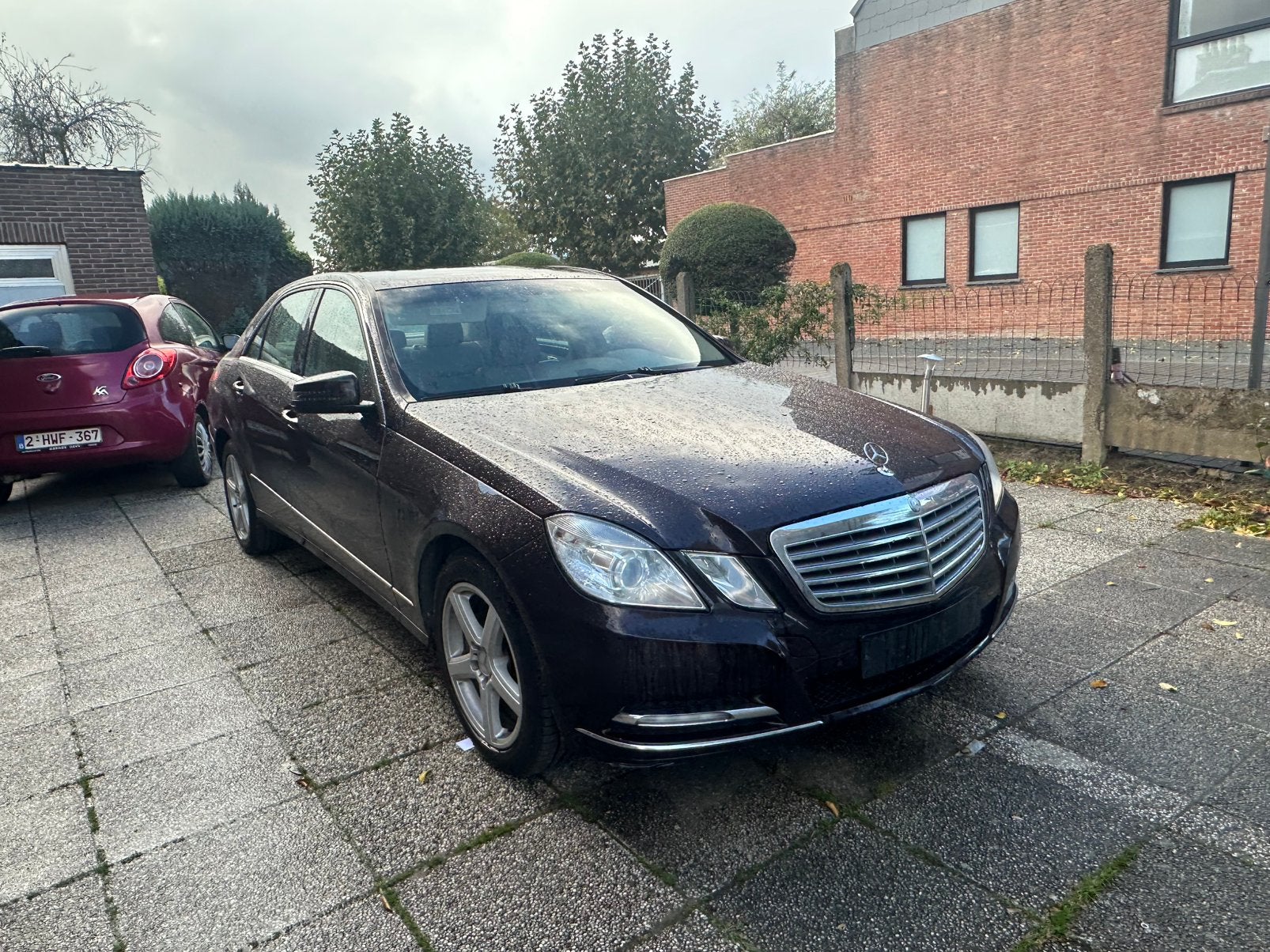 Mercedes W212 E200 CDI Automaat, Autos, Euro 5, Achat, Beige, Carnet d'entretien