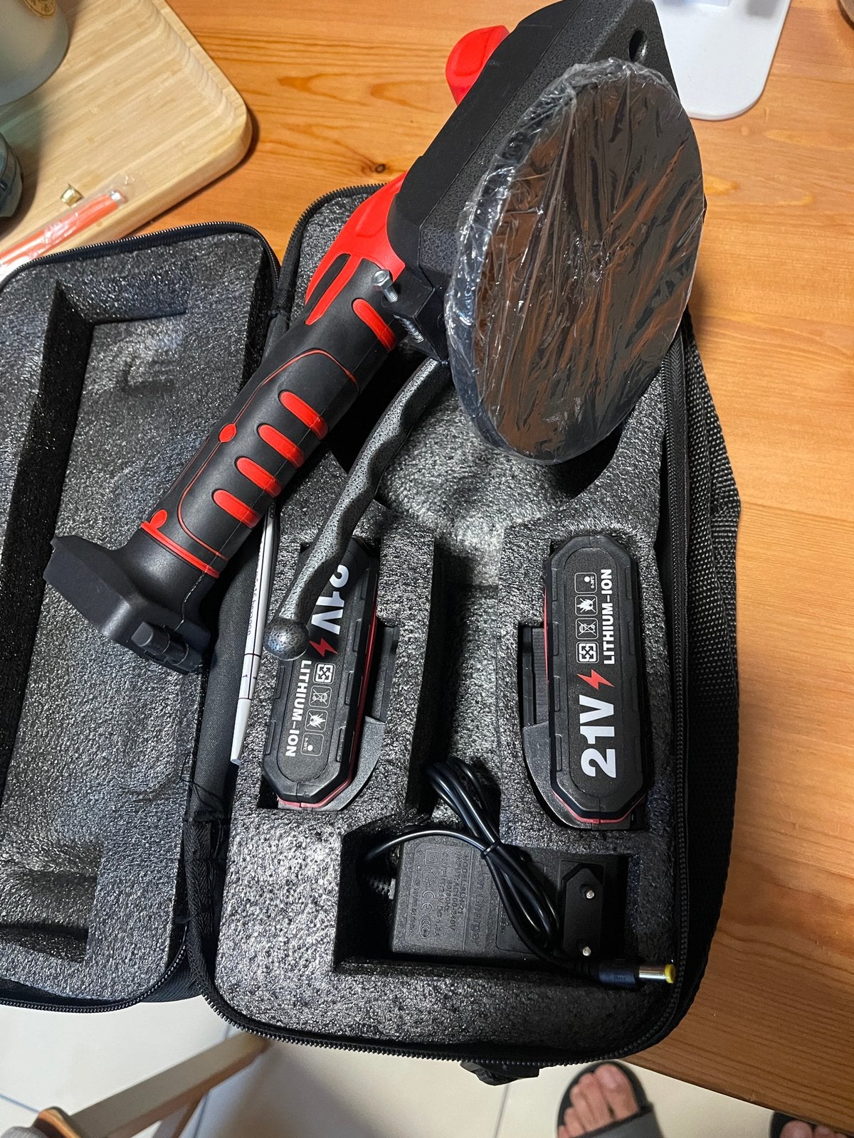 Machine carrelage vibrant 5 vitesses avec 2 batterie, Enlèvement ou Envoi, Neuf