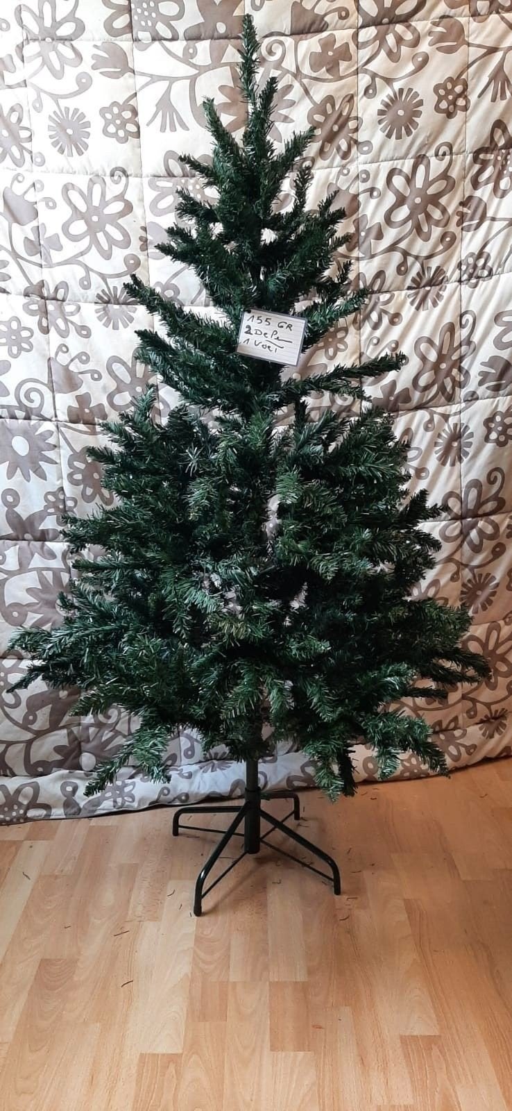 kerstboom 155 cm €15.  Kerstgerief 15, Diversen, Ophalen
