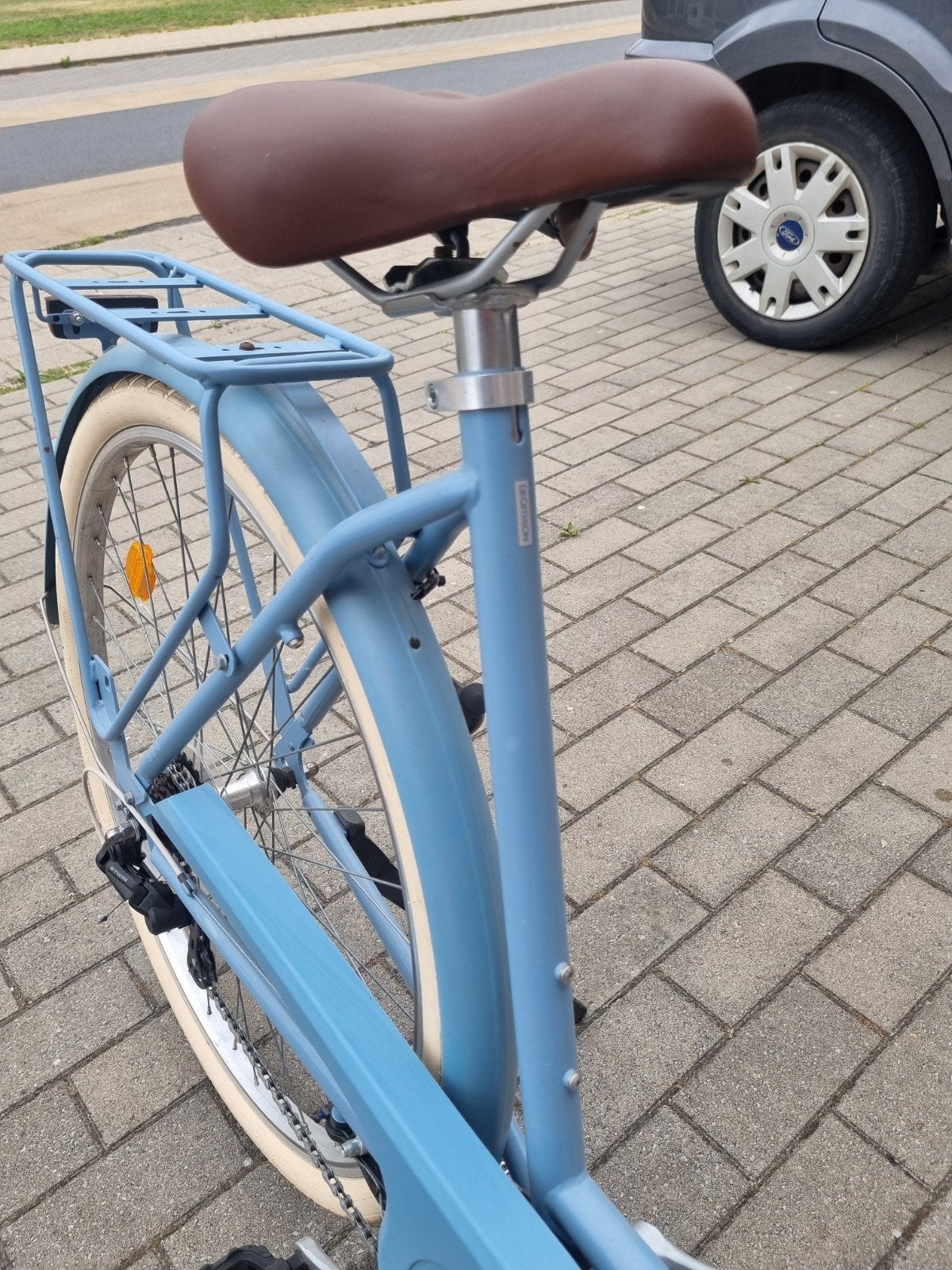 Elops vrouwfiets decathlon, Vélos & Vélomoteurs, Enlèvement, Vitesses