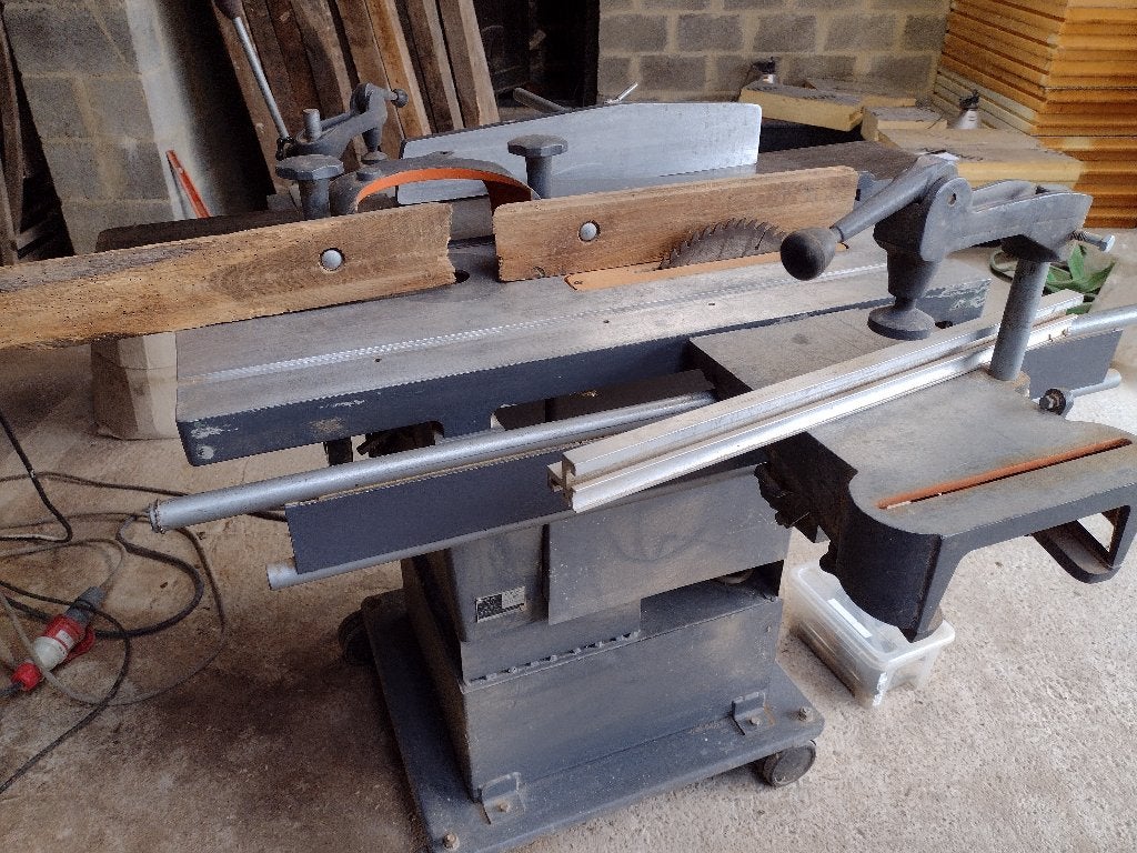 Lurem C.210B houtcombinatie, Zakelijke goederen, Machines en Bouw | Houtbewerking, Ophalen