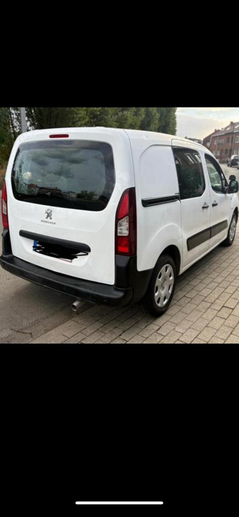 Peugeot Partner utilitaire 3pl blanche euro 5 diesel, Enlèvement, Peugeot