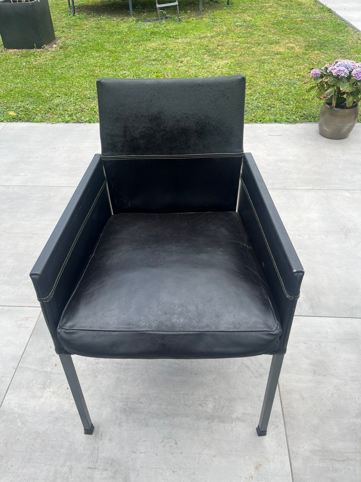 6 Eetkamerstoelen, Maison & Meubles, Chaises, Enlèvement, Synthétique, Brun, Cinq, Six Chaises ou plus