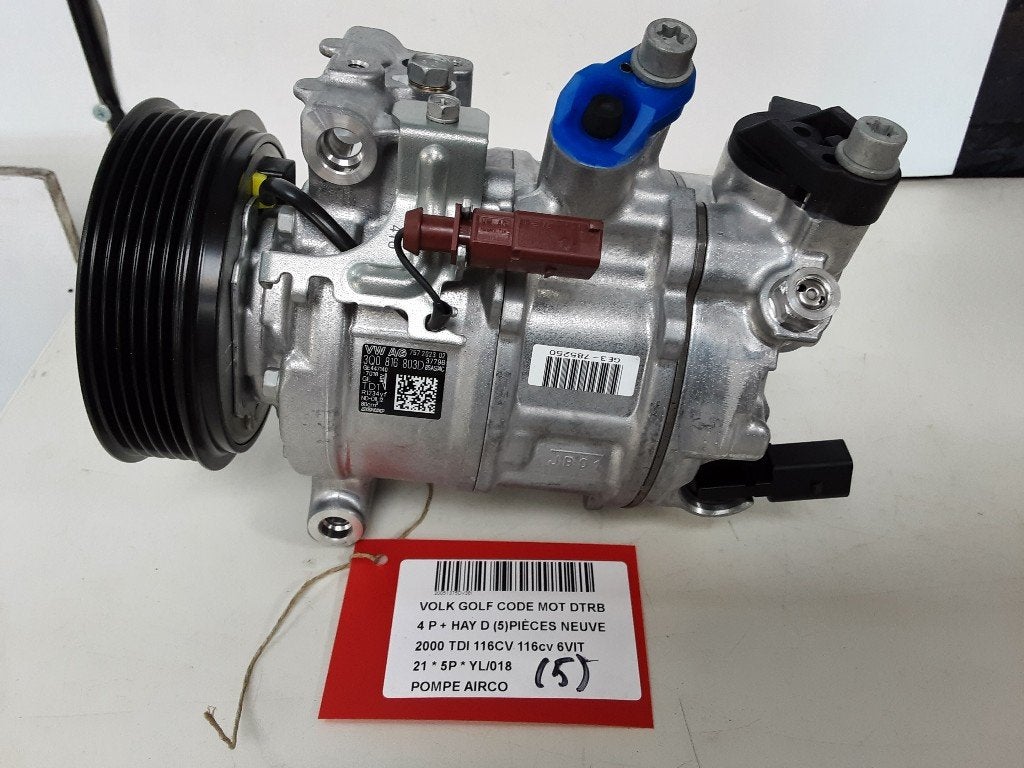 COMPRESSEUR CLIMATISATION Golf VIII (CD1) (3Q0816803D), Volkswagen, Mevr. I. Hauben, Utilisé, Rue de l'Espoir 34 34
4030  GRIVEGNÉE, BE