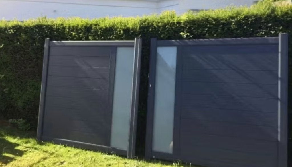 draaipoort, Tuin en Terras, Ophalen, Gebruikt, Aluminium, Draaipoort