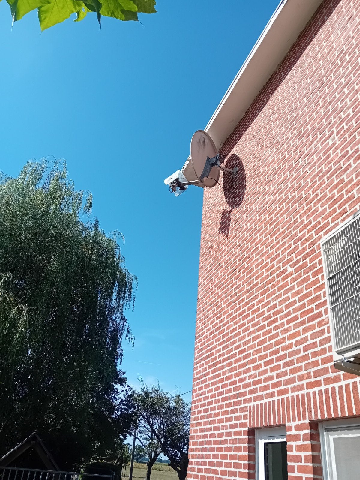 schotelantenne, Ophalen