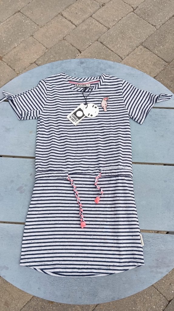 Tumble ´N Dry Catskill jurk met kaketoe vogel maat 110 - nie, Kinderen en Baby's, Kinderkleding | Maat 110, Meisje, Nieuw, Ophalen of Verzenden