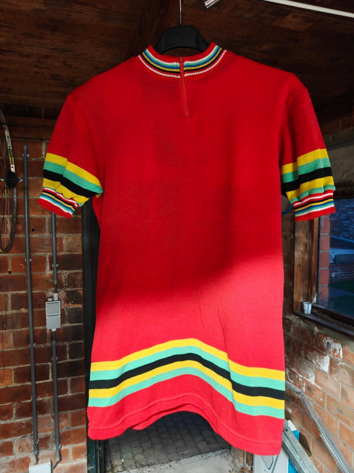 retro wollen fietstruitjes te koop!!, Fietsen en Brommers, Ophalen of Verzenden
