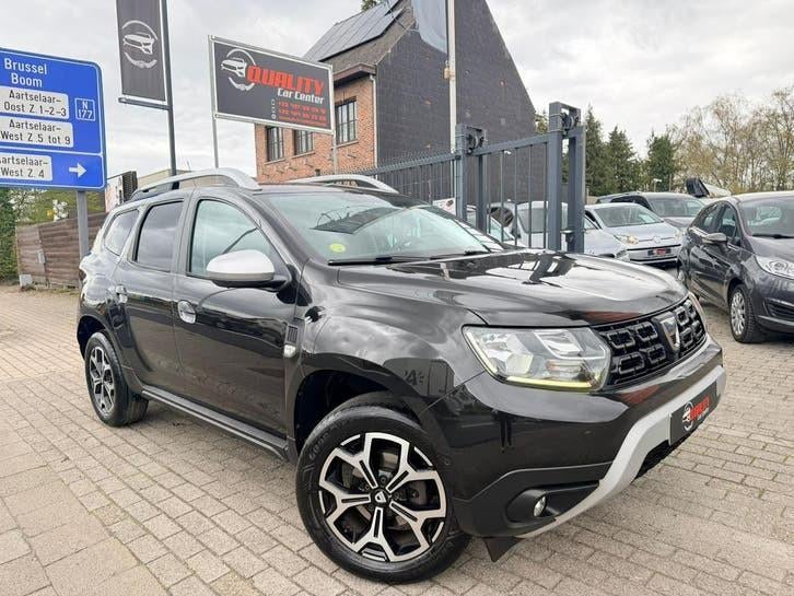 Dacia Duster Prestige 2020 1.5dci 145dkm Leder Navi Btw incl, Auto's, Dacia, Voorwielaandrijving, Testrit aan huis, Duster, 103 g/km