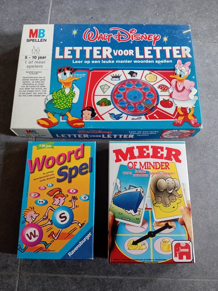 Educatieve spelletjes, Enlèvement, Comme neuf, Puzzles