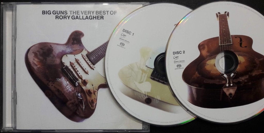 RORY GALLAGHER - Big guns (the very best of...; 2x SACD ), Cd's en Dvd's, Cd's | Rock, Zo goed als nieuw, Poprock, Verzenden