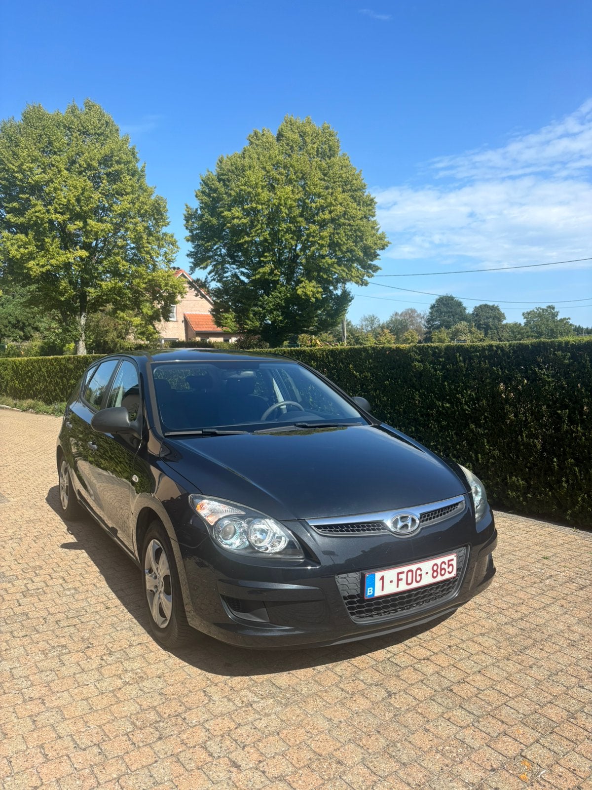 Hyundai i30 – eerste eigenaar, 1.4 benzine, Auto's, Zwart, 1396 cc, Zwart, I30