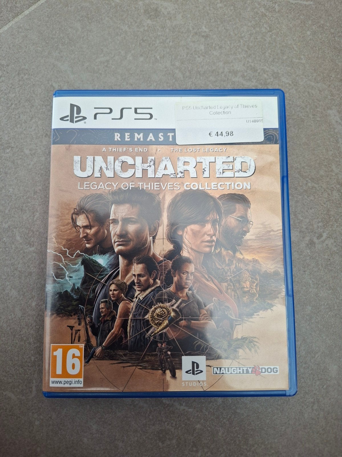 Uncharted: Legacy of Thieves Collection, Games en Spelcomputers, Ophalen of Verzenden, Avontuur en Actie, Vanaf 12 jaar