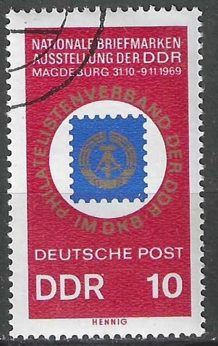 Allemagne DDR 1969 - Yvert 1174 - Exposition (ST), Envoi, RDA, Affranchi