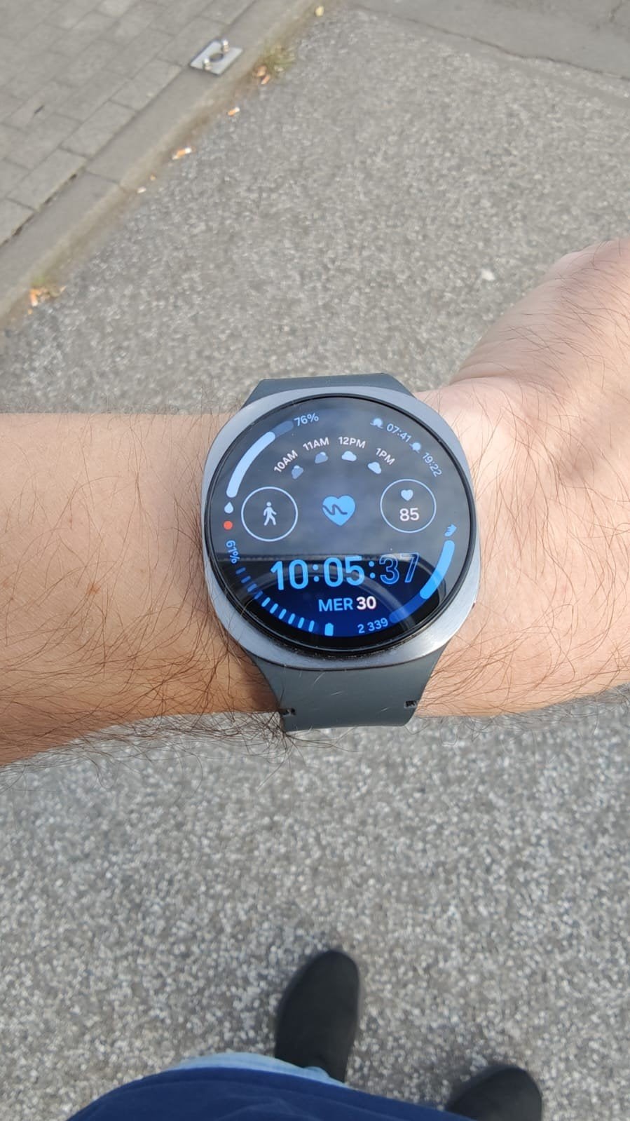 Samsung Galaxy Watch 8, Ophalen, Stappen, Samsung watch8, Zo goed als nieuw