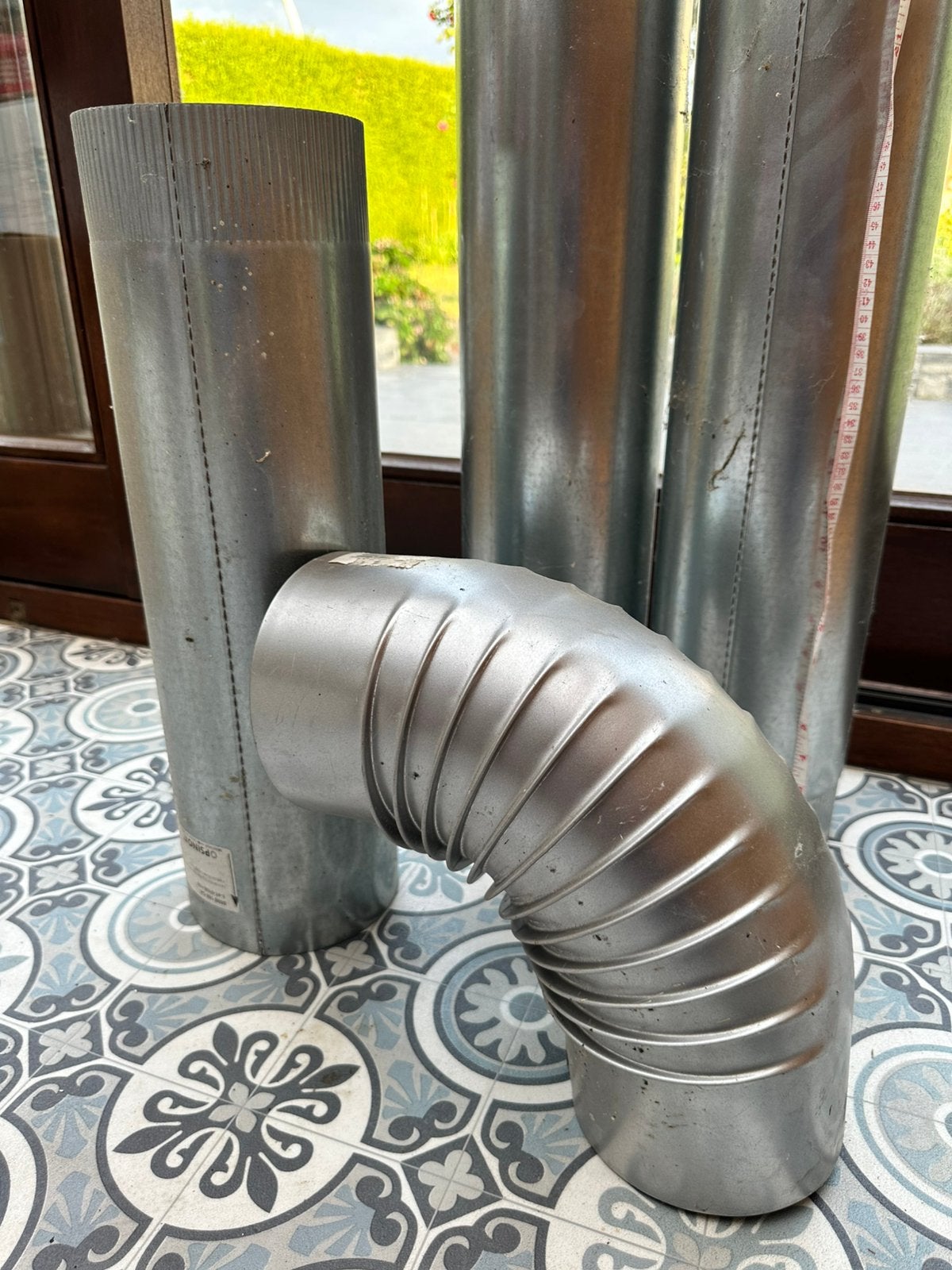 voor bbq-oven of schoorsteen Rookkanaal Onderdelen, Ophalen, Zo goed als nieuw