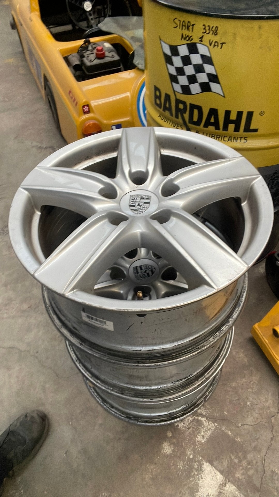 Porsche velg/ 7P5601025D8Z8, Ophalen, Gebruikt, 18 inch, Velg(en)