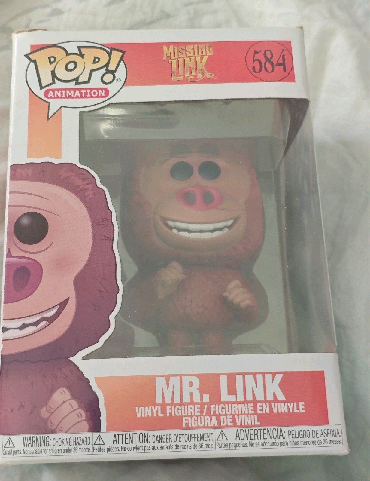 Funko Pop! Missing Link – Mr. Link #584 (In originele doos), Ophalen of Verzenden
