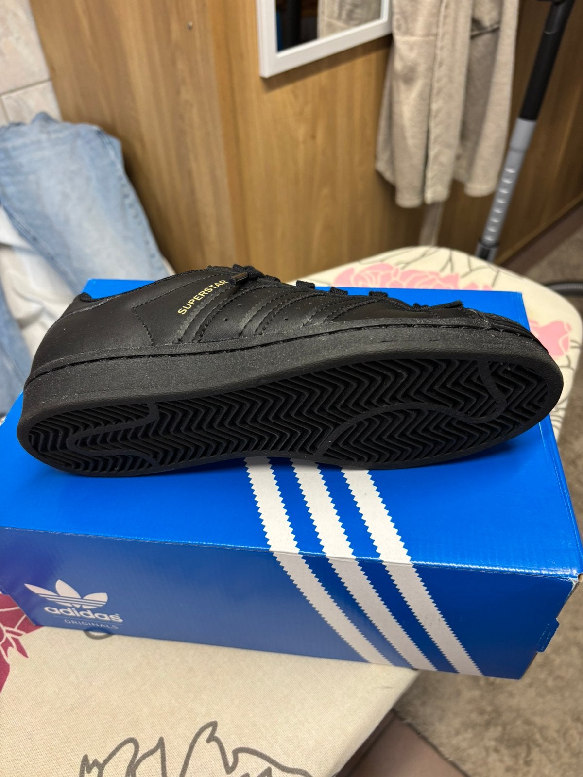 Adidas superstar, Kleding | Dames, Zwart, Nieuw, Ophalen of Verzenden, Sneakers