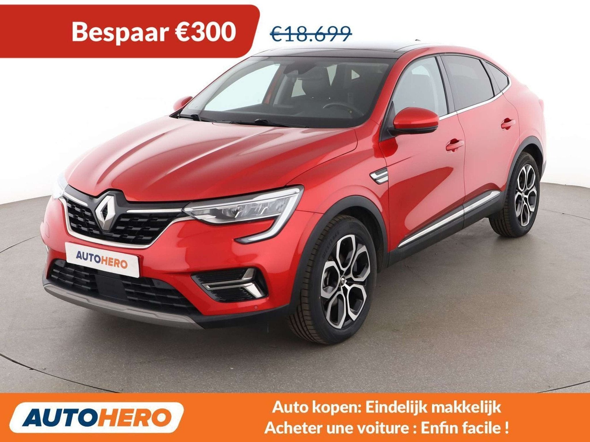 Renault Arkana 1.6 Hybrid E-Tech Intens (bj 2022, automaat), Auto's, Renault, Arkana, Gebruikt, 1435 kg, 107 g/km
