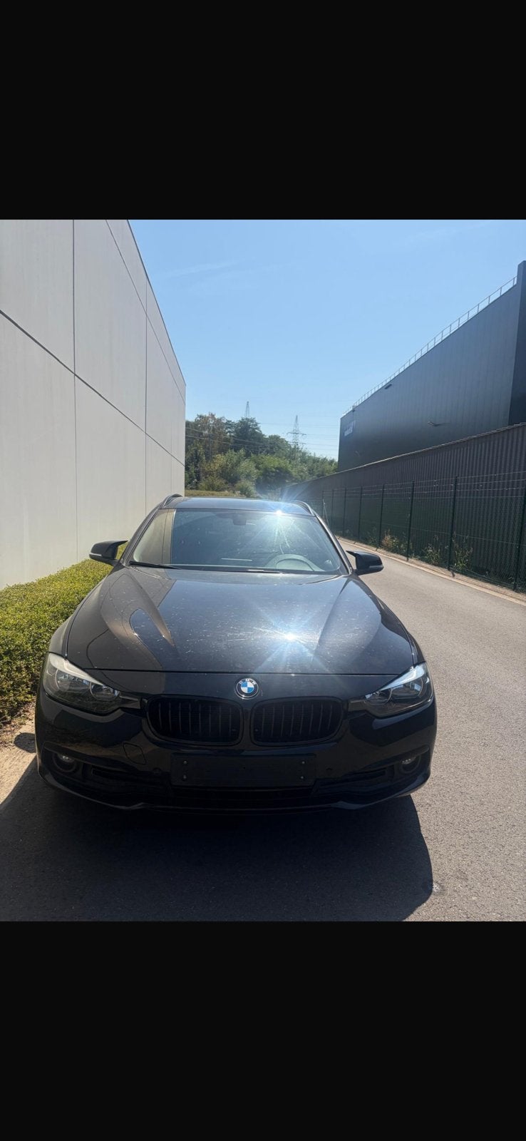 Bmw 318i benzine - te koop, Auto's, Zwart, Leder, Bedrijf, 5 deurs