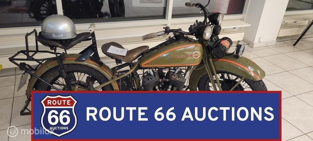 Harley-Davidson Model DL | 1930 | Route 66 Auctions, Motoren, Gebruikt, Overig, Handgeschakeld
